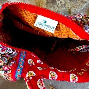Vera Bradley retired rare red paisley duffle